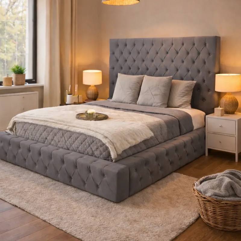 King Size Ambassador Bed with Mattress — product photo