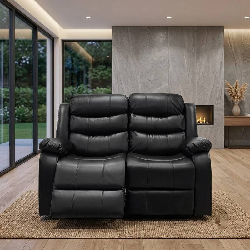 Elite Comfort 2-Seater Manual Recliner Sofa — product photo
